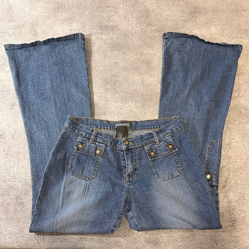 Flare Y2k Med Wash Bisou Bisou Jeans